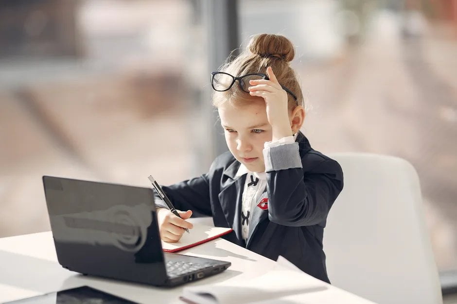 Applied Digital Skills : How To Prepare Your Child For Tech Skills 2 Girl learning with a laptop