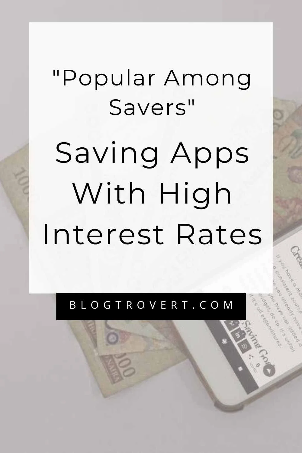 7 of the best saving apps in Nigeria with good interest rates 3