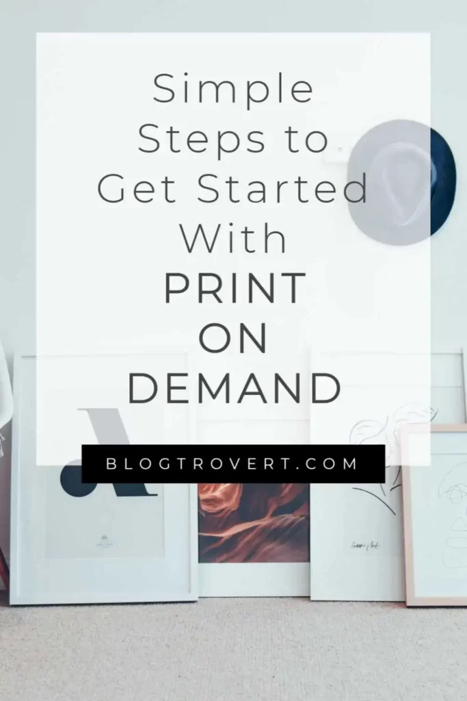 How to start a print on demand business
