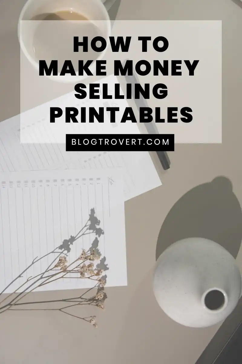 Make money selling printables