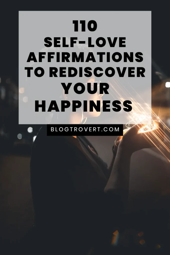 Affirmations for self-love