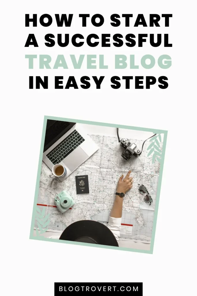 how to start a travel blog