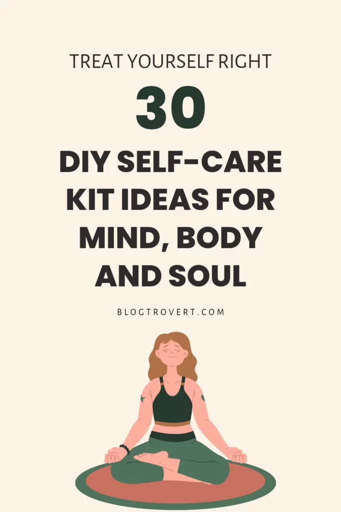 DIY self-care kit ideas