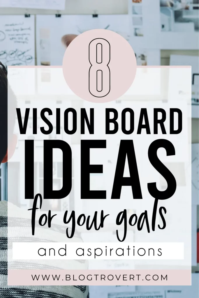 Vision board ideas and examples