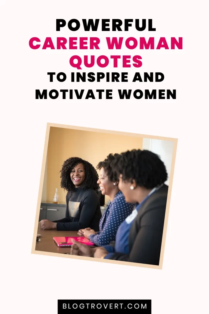 career woman quotes