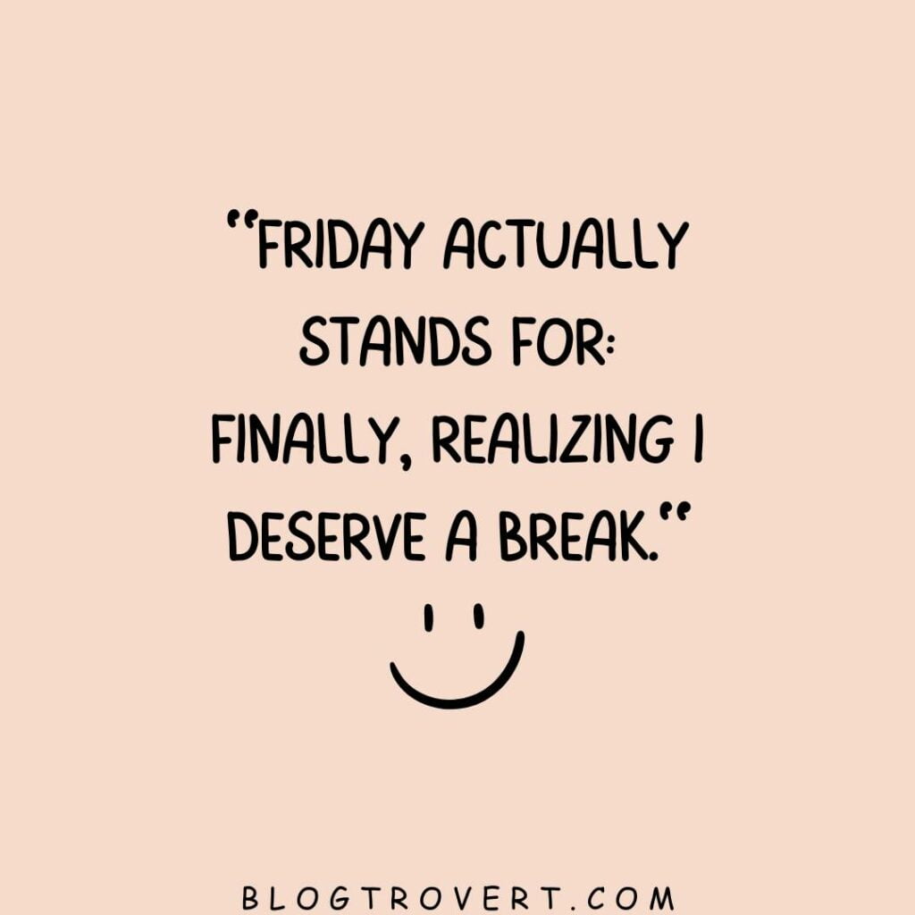 Funny Witty Quotes for Friday