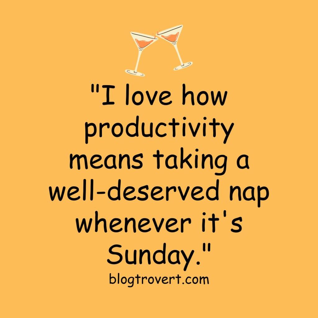 Funny lazy Sunday quotes