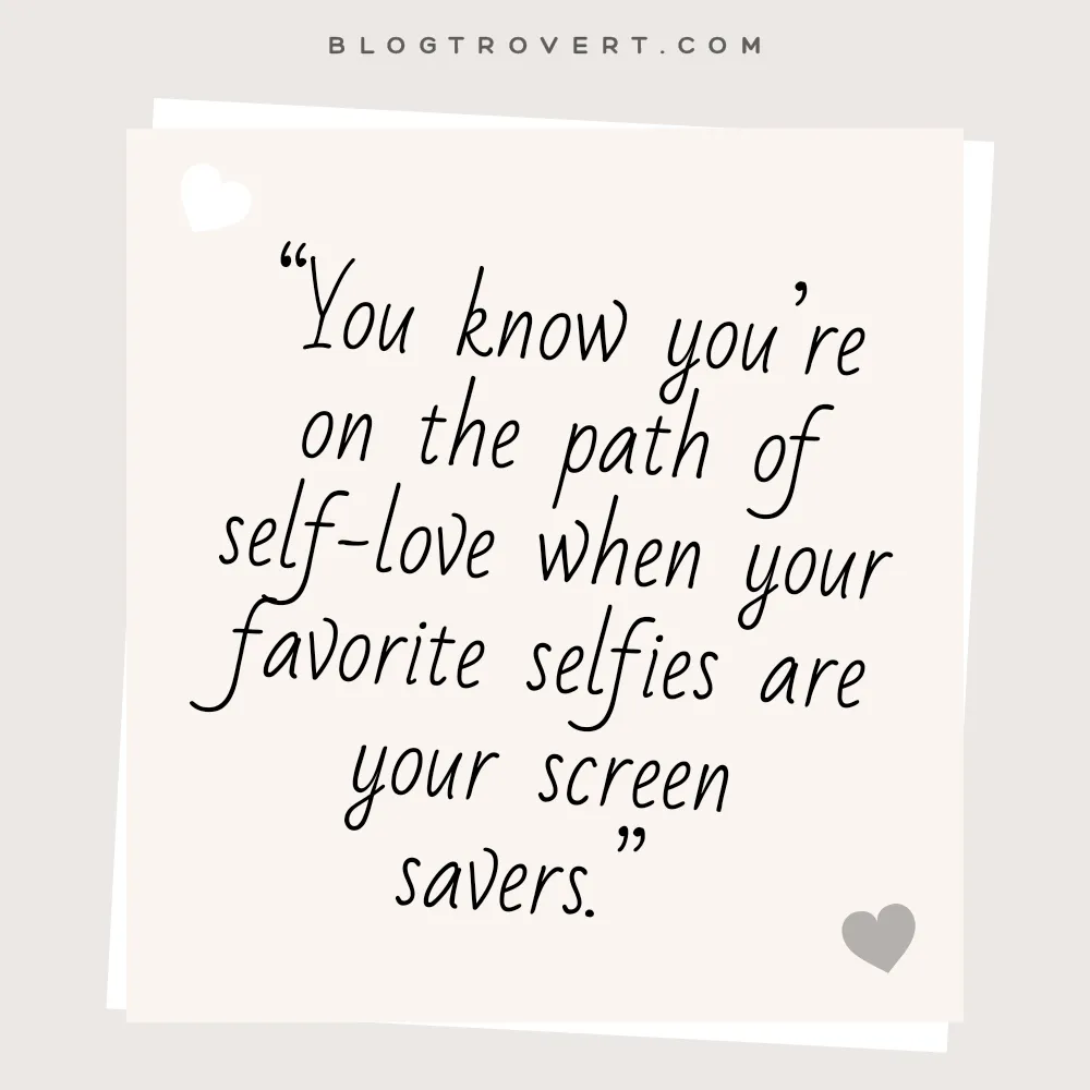 Funny self-love quotes